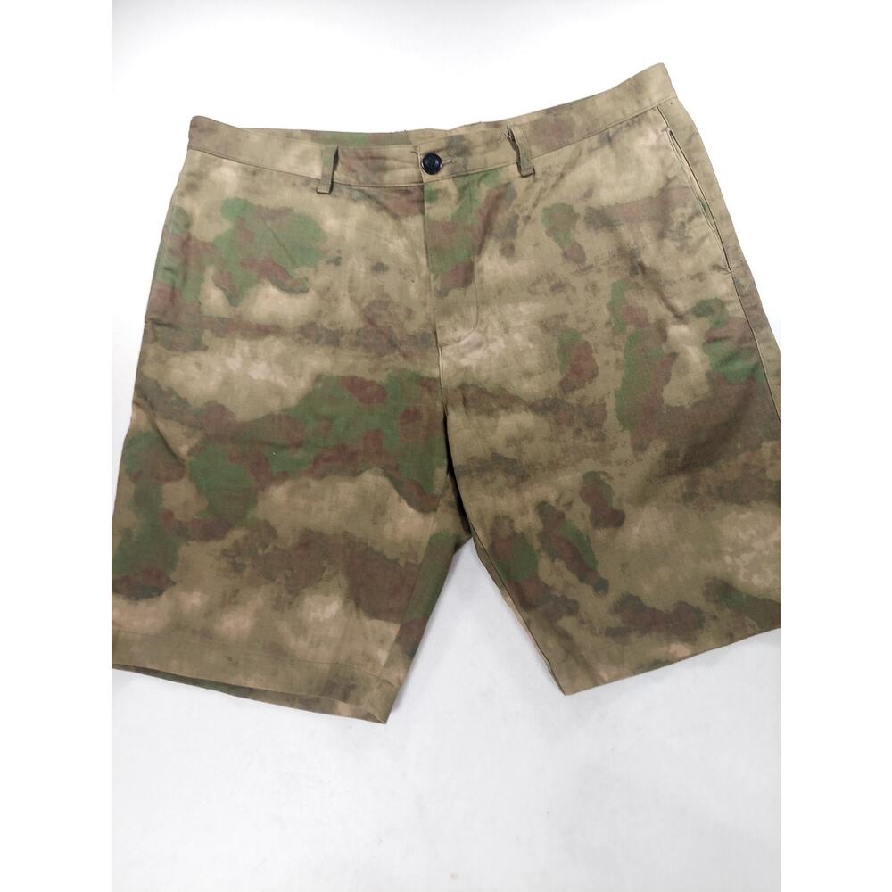 Search and State Shorts Mens 34 Camouflage Camo Cotton Blend Made in NYC Casual